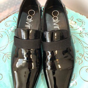 Calvin Klein Black Tuxedo Dress Loafers in Like New Condition!